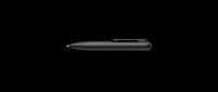Black ballpoint pen isolated on transparent background, ready for clipart, t-shirt design, print-on-demand products, stickers, and sublimation projects.