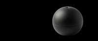 Black exercise stability ball isolated on transparent background, ready for fitness design projects, t-shirt graphics, clipart, print-on-demand products, and sublimation applications.