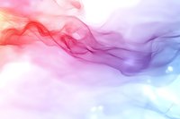 Ethereal flowing smoke in pink, purple and blue gradient colors creates dreamy abstract background with soft translucent waves and delicate movement patterns.
