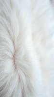 Soft white fur texture with radial strands emanating from center, creating depth and movement. Suitable for backgrounds, beauty, wellness, and luxury design projects.