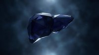 Dark blue sapphire gemstone with brilliant faceted cuts floating against moody atmospheric background for luxury jewelry design concepts.