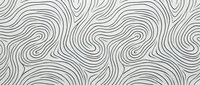 Seamless swirling lines pattern with flowing organic curves in black and white, perfect for modern textile design and decorative backgrounds.