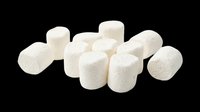 Marshmallow candies isolated on transparent background, ready for clipart, t-shirt design, print-on-demand products, stickers, and sublimation projects.