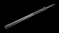 Fishing rod isolated on transparent background, ready for clipart, print-on-demand designs, t-shirt graphics, stickers, and sublimation projects.