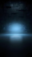 Glowing blue light orb with circuit board patterns on dark background, representing artificial intelligence, technology innovation, and digital transformation for futuristic concepts.