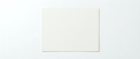 Blank cream colored card or paper sheet on neutral background, suitable for mockups, stationery design, and branding presentations.