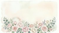 Watercolor floral arrangement with soft pink roses and eucalyptus leaves on light background for wedding invitations and romantic designs.
