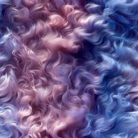 Swirling abstract pattern in pink and blue tones with fluid wavy texture creates seamless background for wallpaper, textile, and packaging design projects.