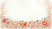 Young woman with fair complexion and long blonde hair, wearing a white lace wedding dress, standing in a sunlit garden surrounded by blooming roses and greenery, holding a bouquet of pink and white flowers, smiling joyfully at the camera, soft natural lighting, romantic outdoor wedding setting.