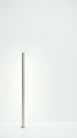 Single stainless steel drinking straw isolated on white background for eco-friendly beverage consumption and sustainable lifestyle products.