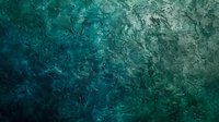 Textured emerald and teal abstract background with rough surface effect and dark gradient, featuring deep ocean colors and artistic painterly finish.