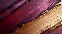 Abstract textured background with diagonal purple and gold metallic brush strokes creating dynamic artistic surface for modern design projects.