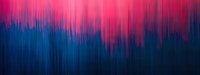 Vibrant pink and magenta light streaks fade into deep navy blue creating dramatic abstract pattern with vertical motion blur effect for modern wall art and backgrounds.