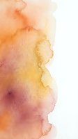 Abstract watercolor background with warm orange yellow pink gradient flowing paint texture for artistic design projects.