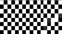 Monochrome checkered pattern in classic black and white squares creates optical illusion effect. Seamless geometric design for backgrounds and textile prints.