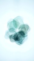 Abstract teal watercolor smoke cloud formation on white background for modern design projects and creative layouts.