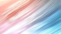 Diagonal light streaks in soft pink and blue gradient create dynamic motion effect on abstract background. Modern design for presentations and web banners.