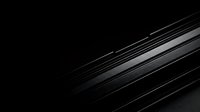 Abstract black curved lines flowing diagonally across dark background creating modern minimalist geometric pattern for contemporary design projects.