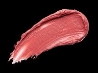 Rosy pink lipstick smear isolated on transparent background, ready for beauty, cosmetic, makeup design use, stickers, print on demand, and T-shirt projects.