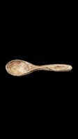 Watercolor wooden spoon isolated on transparent background, ready for kitchen clipart, t-shirt design, stickers, print on demand, and sublimation projects.