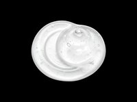 Transparent gel or serum swirl with water droplets, isolated on transparent background. Ready for cosmetics, skincare, beauty product design, t-shirt graphics, stickers, and print-on-demand applications.