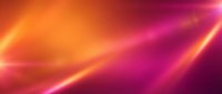 Vibrant gradient background with glowing orange and magenta light rays creating dynamic motion effect. Suitable for modern design projects and digital backgrounds.
