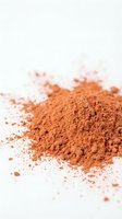 Cinnamon powder isolated on white background, ready for culinary, baking, and food styling design projects.