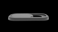 Smartphone case with rounded edges and protective design, isolated on transparent background. Ready for clipart, print-on-demand products, t-shirt designs, stickers, and sublimation projects.