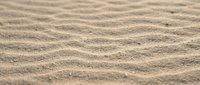 Close-up of golden sand dunes with natural wind-carved ripple patterns creating textured waves across desert landscape for backgrounds and nature designs.