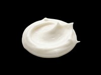 Creamy white swirl of whipped cream or moisturizer isolated on transparent background, ready for food, beauty, and cosmetic design use, stickers, clipart, print on demand.