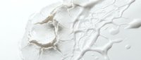 Isolated white cell or organism with branching extensions on clean background, suitable for medical, scientific, educational, and design applications.