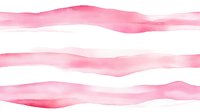 Soft pink watercolor wavy stripes pattern on white background creates gentle flowing design. Seamless repeat for fabric, wallpaper, and digital projects.