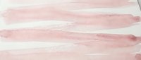 Abstract pink watercolor brush strokes on white background creating soft horizontal bands for feminine design projects and artistic compositions.