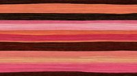 Vibrant horizontal stripes in warm tones of pink, coral, and brown create seamless pattern with subtle texture and gradient effects for fabric and wallpaper design.