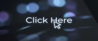 Glowing Click Here button with cursor on dark bokeh background, neon text effect for web design, UI, digital marketing, and call to action concepts.