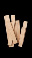 Natural wooden planks stacked at angles, isolated on transparent background. Ready for design use on t-shirts, clipart, stickers, print-on-demand products, and sublimation projects.
