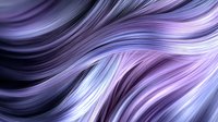 Flowing abstract waves in purple and blue create dynamic motion effect with smooth curved lines and gradient transitions. Modern artistic background design.