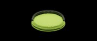Bright green foldable pet bed with handle, isolated on transparent background, ready for T-shirt design, clipart, stickers, print on demand, and sublimation use.