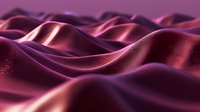 Luxurious burgundy silk fabric with gentle waves and folds creating an elegant abstract pattern. Smooth textile surface with subtle shimmer and light reflections.