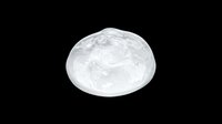 Clear plastic dome lid isolated on transparent background, ready for packaging design, product mockups, print-on-demand materials, and commercial graphics applications.