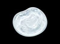 Clear gel texture with swirled pattern isolated on transparent background, ready for cosmetic product design, skincare packaging, beauty graphics, sublimation prints, and digital design projects.