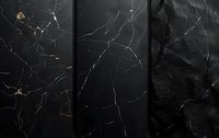 Black marble texture with white veins and natural stone pattern creates dramatic luxury surface background for interior design and architecture projects.