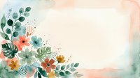 Watercolor floral arrangement with coral, teal, and golden blooms with green foliage on isolated white background, ready for design projects.