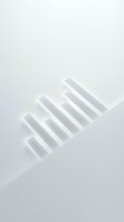 Minimalist staircase with geometric shadows on neutral background, symbolizing growth, progress, and success for business and corporate design projects.