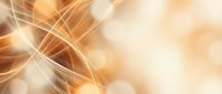 Golden light rays and bokeh particles create an elegant, glowing abstract background suitable for corporate presentations, websites, and luxury brand marketing materials.