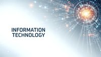 Digital technology background with glowing network connections and data flow patterns for modern business presentations and tech concepts.