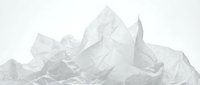Crumpled white plastic bags and sheets stacked in pile, suitable for environmental awareness, recycling, pollution, and waste management concepts.