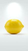 Fresh yellow lemon isolated on white background with natural texture and vibrant color for healthy cooking and citrus fruit concepts.