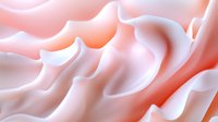Soft pink and white flowing fabric waves creating elegant abstract texture with gentle curves and smooth transitions for luxury design projects.