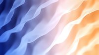 Smooth wavy gradient pattern transitioning from deep blue to soft peach colors with gentle flowing lines creating an abstract background design.